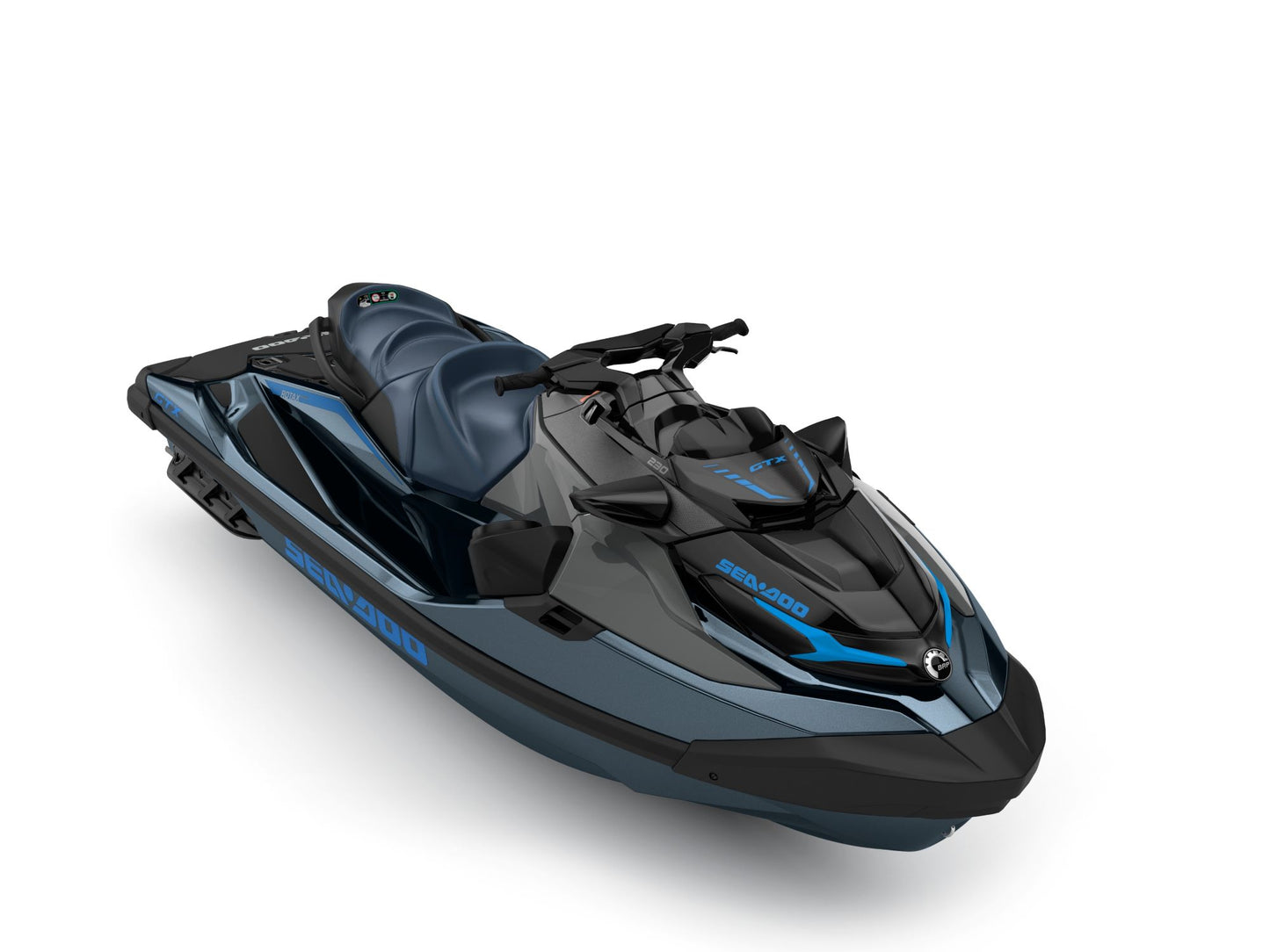 SeaDoo GTX 230 Audio iDF Jetski Modell 2025 - Blue Abyss / Gulfstream Blue