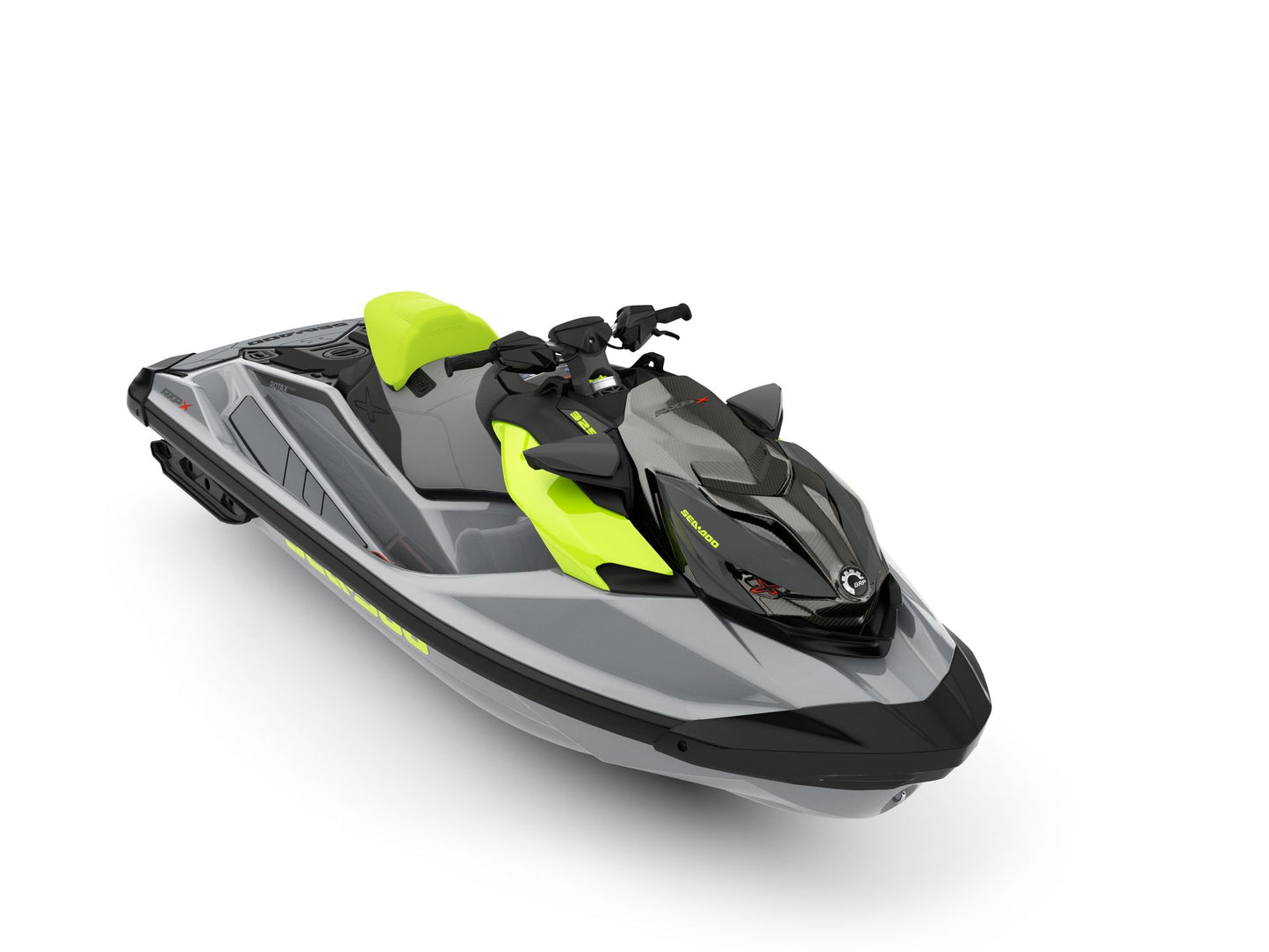 SeaDoo RXP-X RS 325 Jetski Modell 2025 - Ice Metal / Manta Green