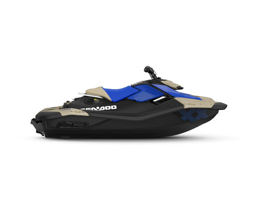 SeaDoo Spark Trixx 1UP 90 iBR Jetski Modell 2025 - Sand / Dazzling Blue