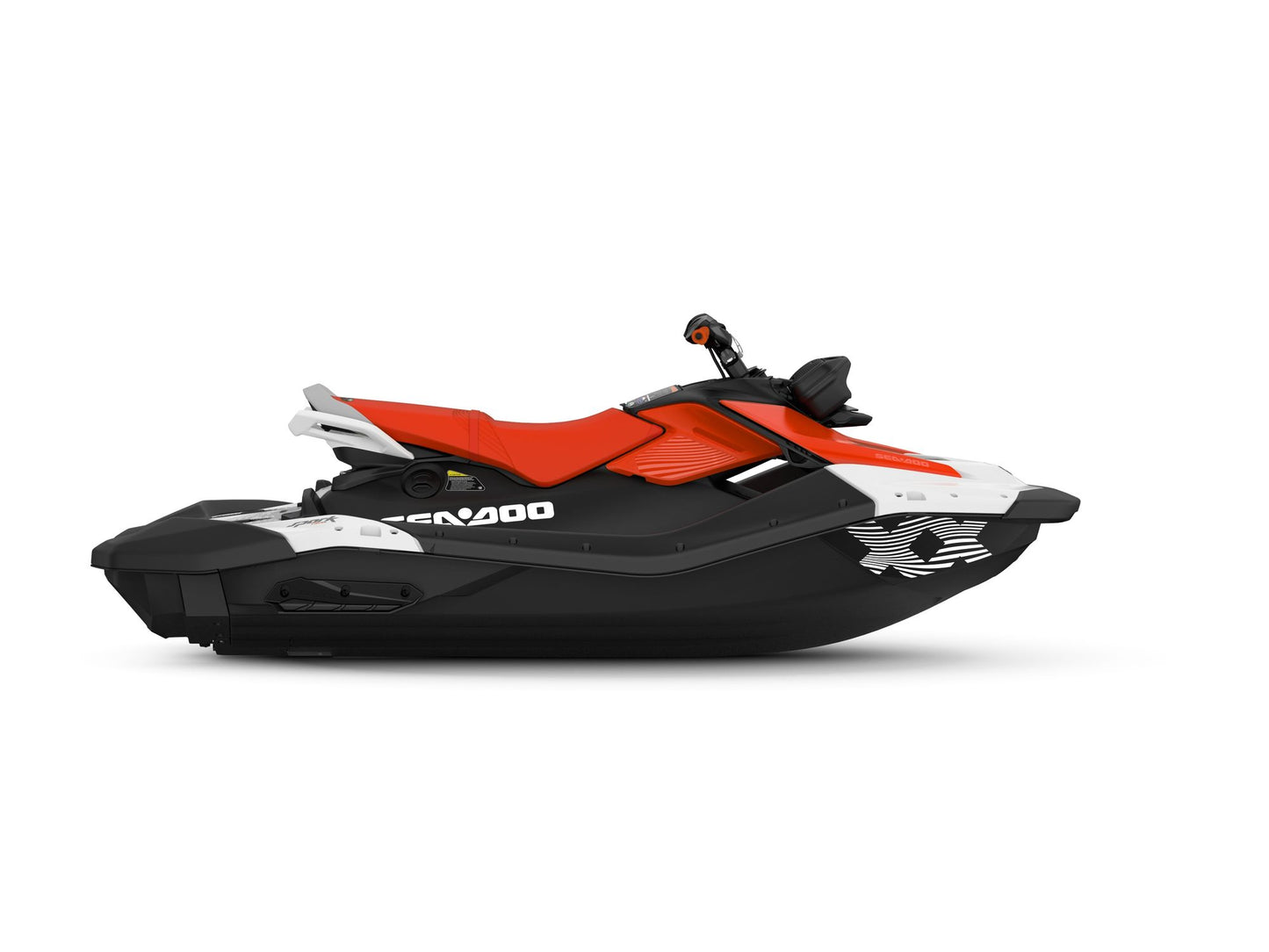 SeaDoo Spark Trixx 3UP 90 iBR Jetski Modell 2025 - White / Dragon Red