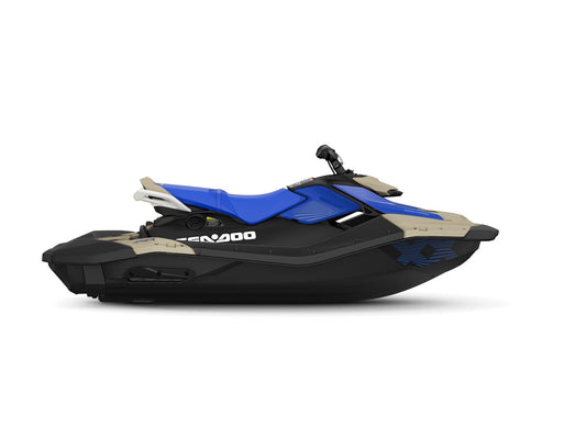 SeaDoo Spark Trixx 3UP 90 iBR Jetski Modell 2025 - Sand / Dazzling Blue