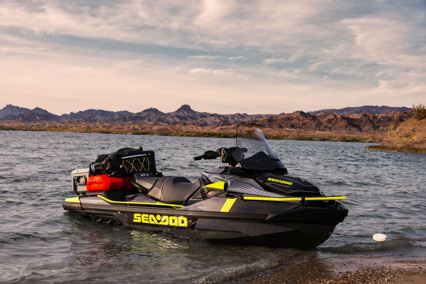 SeaDoo Explorer Pro 230 Audio iDF Jetski Modell 2025 - Iceland Grey